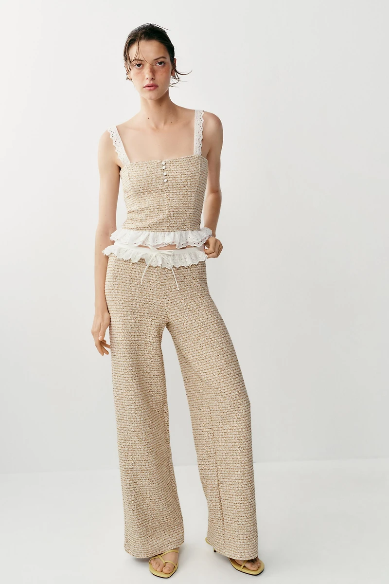 COMBINATION TEXTURED TOP