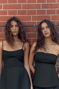 STRAPPY MINI DRESS
