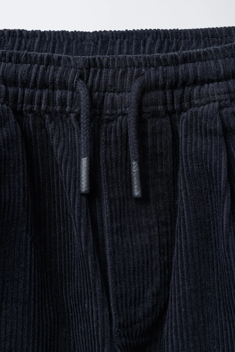 CORDUROY CARGO PANTS