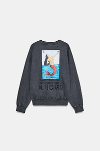DON CLEMENTE® WASHED EFFECT SWEATSHIRT
