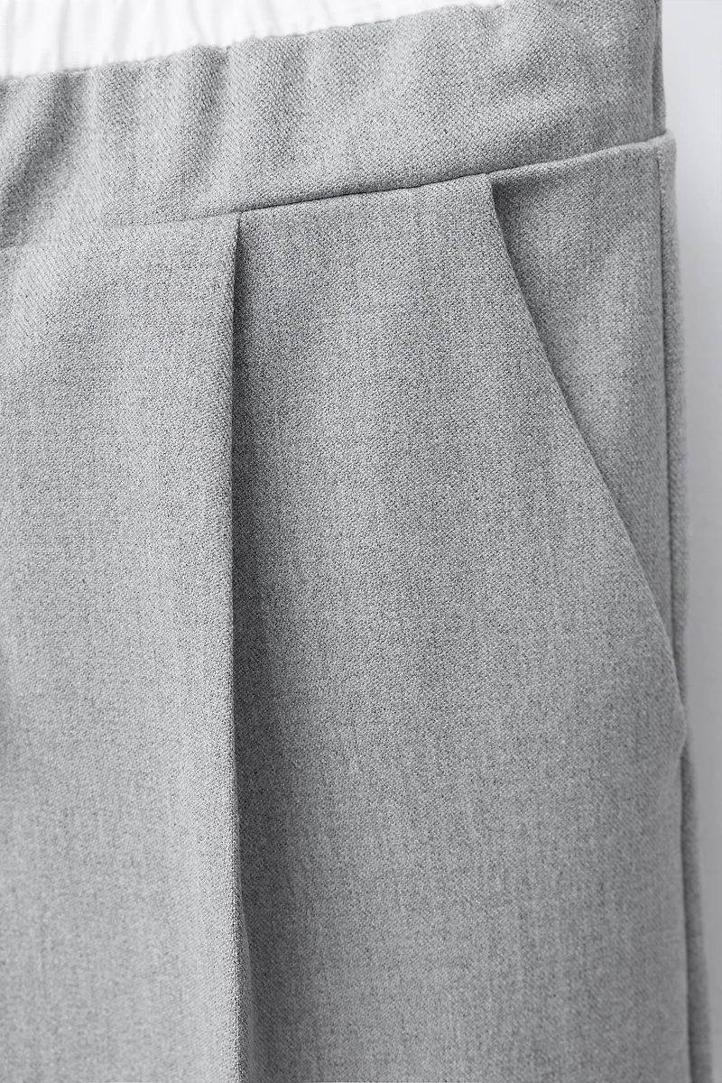 PANTALON TAILLE ÉLASTIQUE DOUBLE