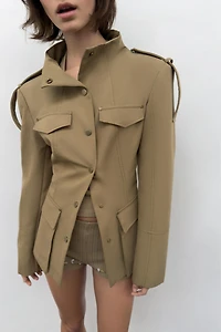 TAILORED BLAZER WITH TABS