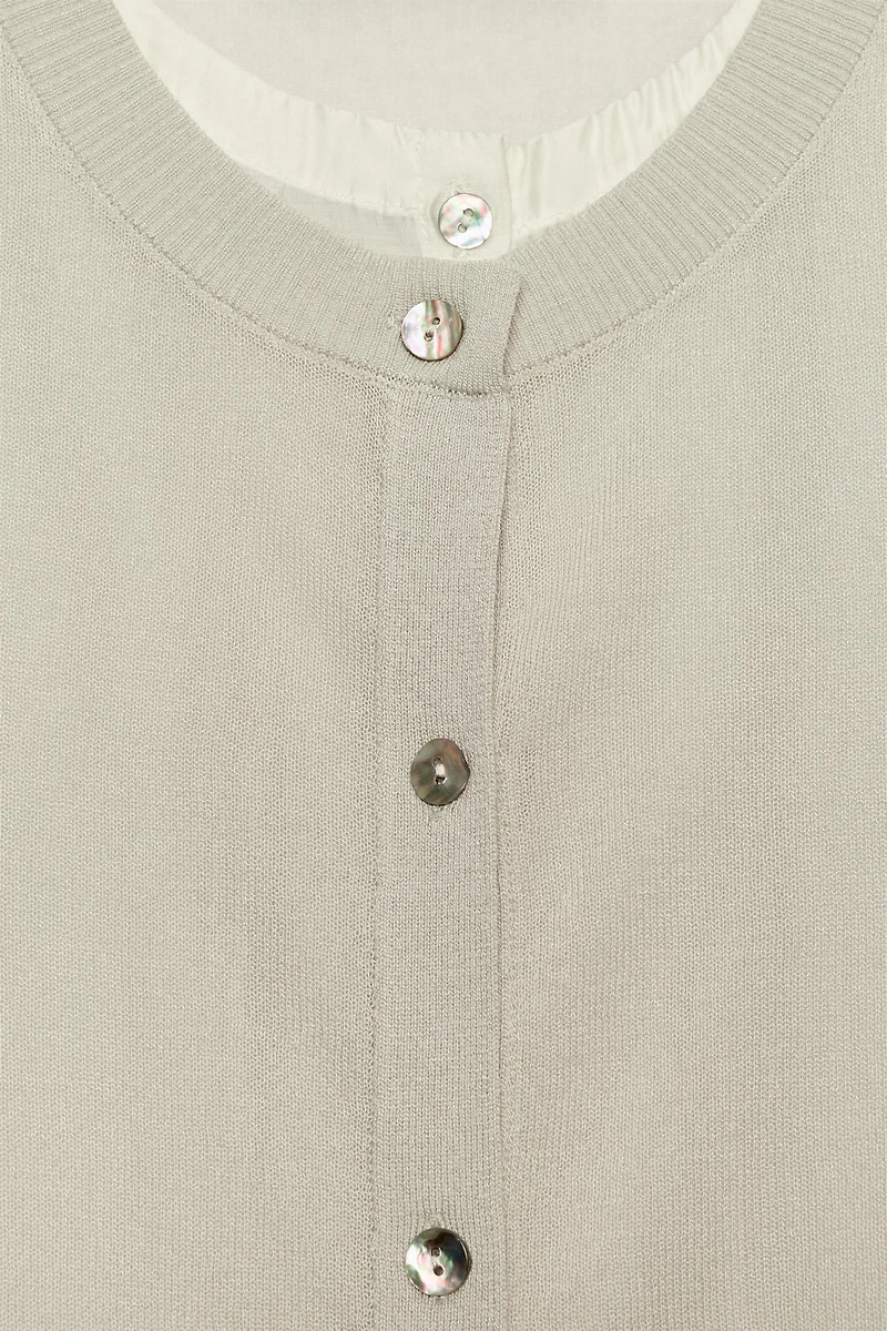 COMBINED KNIT JACKET