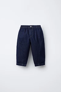 JEAN BAGGY À COUTURES