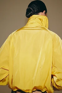 ZW COLLECTION HIGH COLLAR BOMBER JACKET