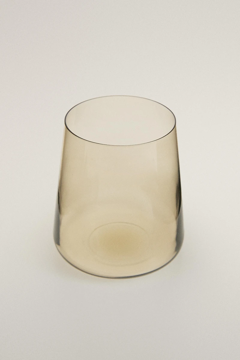 CONICAL CRYSTALLINE TUMBLER
