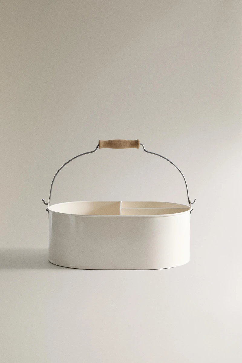 METAL BOX WITH COMPARTMENTS