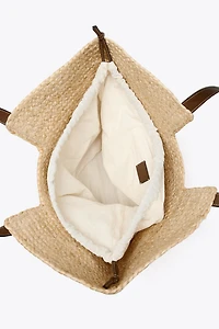 WOVEN SHOPPER BAG