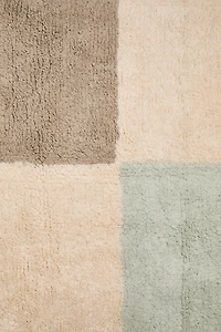 CHILDREN'S COTTON PATCHWORK AREA RUG