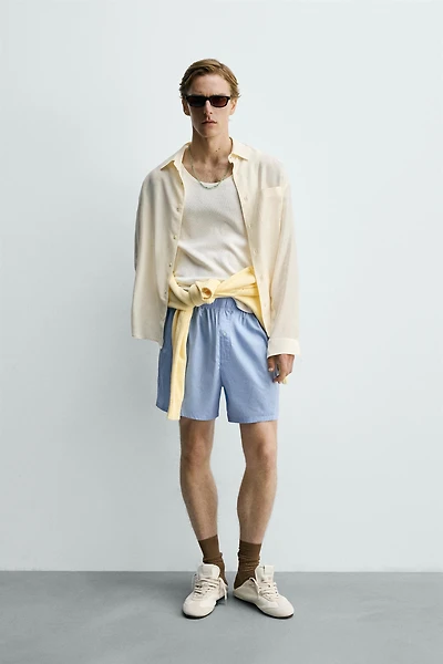 FLOWY BAMBOO - SILK SHIRT