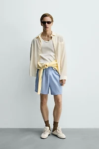 FLOWY BAMBOO - SILK SHIRT