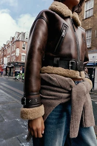 SHORT DOUBLE-FACED JACKET