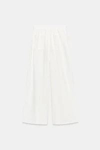 PANTALON LARGE À PINCES