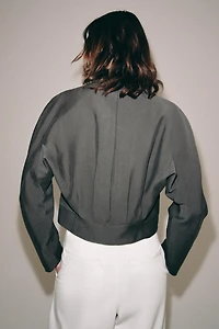 ZW COLLECTION CROPPED JACKET