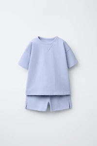 ENSEMBLE DE JOGGING T-SHIRT ET BERMUDA UNI