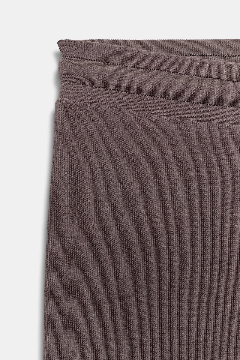 PANTALON DROIT CÔTELÉ