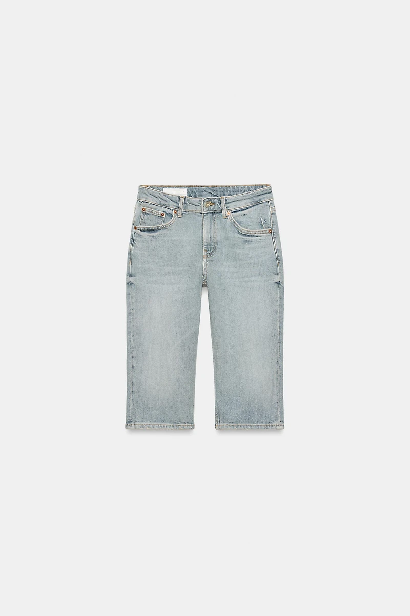 JEAN TRF CAPRI TAILLE MOYENNE