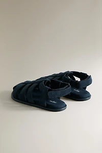 SANDALES EN CUIR POUR ENFANTS