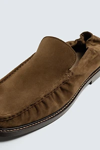 MOCASSINS EN CUIR