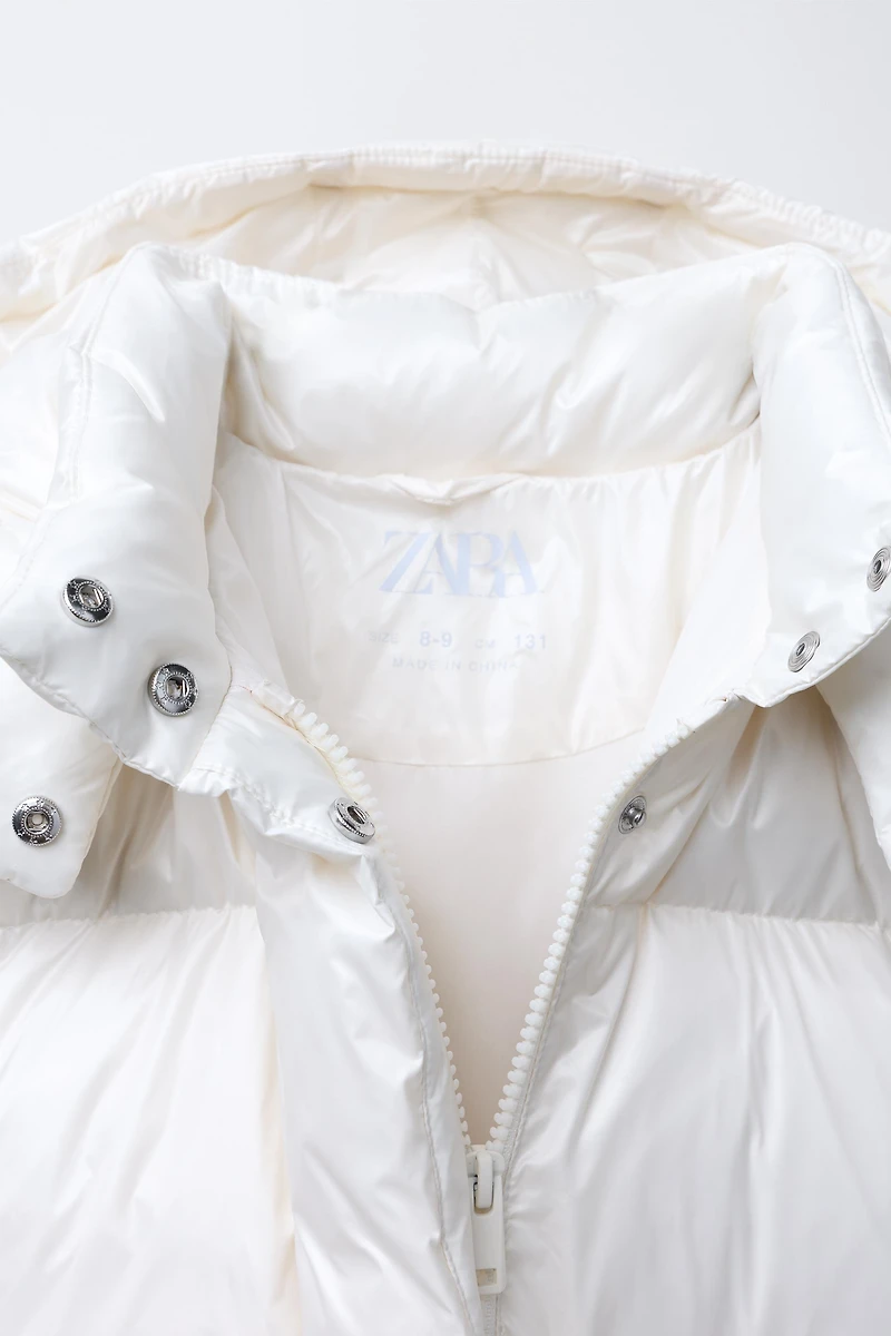 DOUDOUNE 50% PLUME ET DUVET DÉPERLANTE