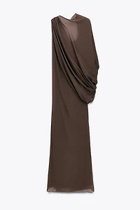 LIMITED EDITION MULTI-POSITION CAPE COMBINATION LONG DRESS