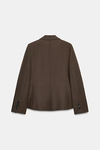 WOOL BLEND BLAZER ZW COLLECTION