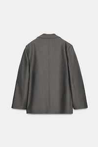 OVERSIZED MULTI-POSITION BUTTON BLAZER