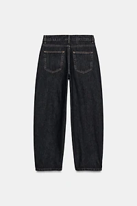 ZW COLLECTION TAPERED MID-RISE JEANS