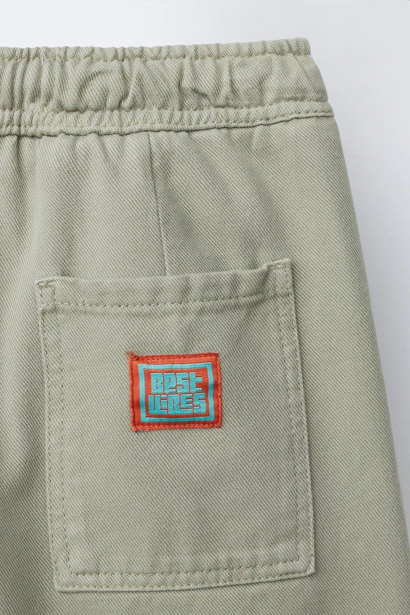 BALLOON PANTS WITH SEAMS