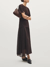 Small nappa leather bag