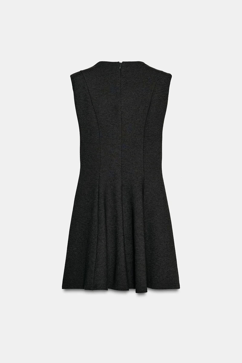 SHORT TWILL DRESS