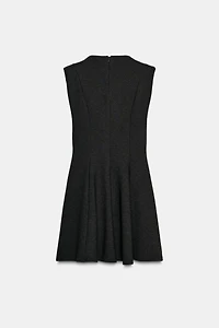 SHORT TWILL DRESS