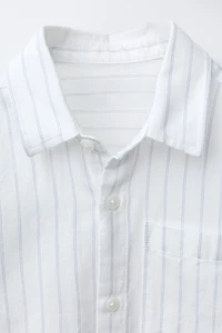 CHEMISE CHAUDE À RAYURES