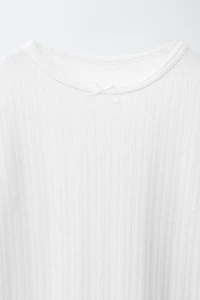 6 YEARS/ TWO-PACK OF POINTELLE T-SHIRTS