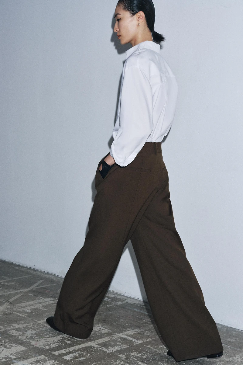 ZW COLLECTION HIGH-WAIST PANTS