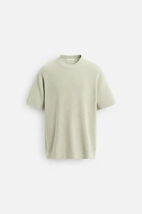 PURL KNIT T-SHIRT
