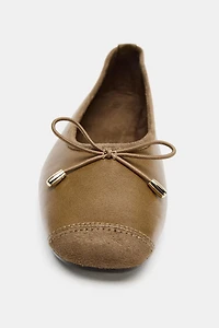 BALLERINES À NŒUD