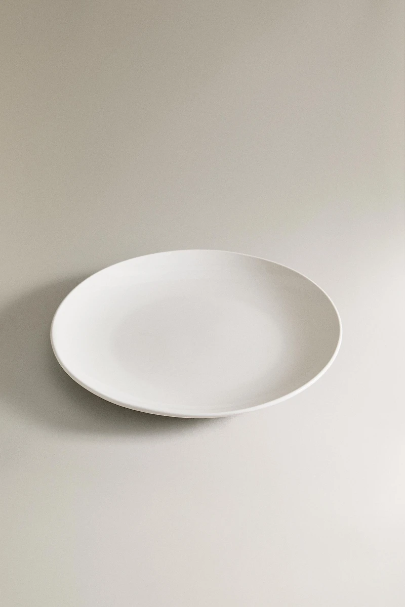 ASSIETTE PLATE GRÈS