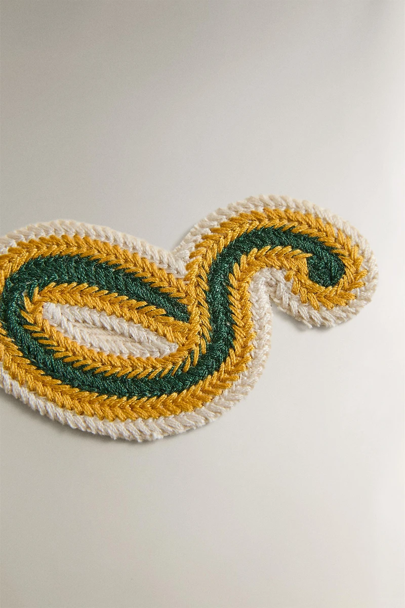 COTTON LETTER S PATCH