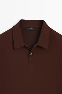 100% cotton short sleeve polo shirt