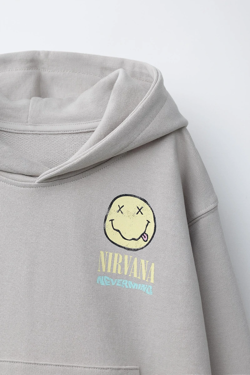 SWEAT À CAPUCHE NIRVANA ®