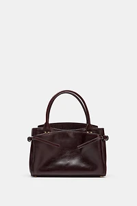 LEATHER MINI CITY BAG