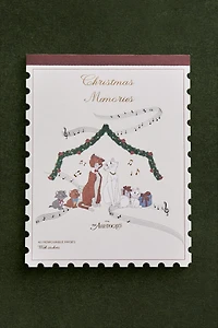 CHRISTMAS STICKER NOTEBOOK THE ARISTOCATS ©DISNEY