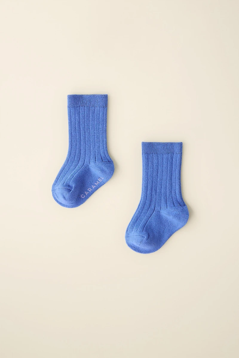 RIBBED LONG SOCKS CREATED BY CARAMEL LONDON X ZARA