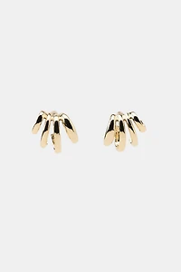 METAL HOOP EARRINGS