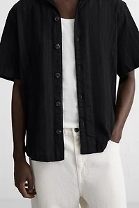 STRIPED JACQUARD SHIRT