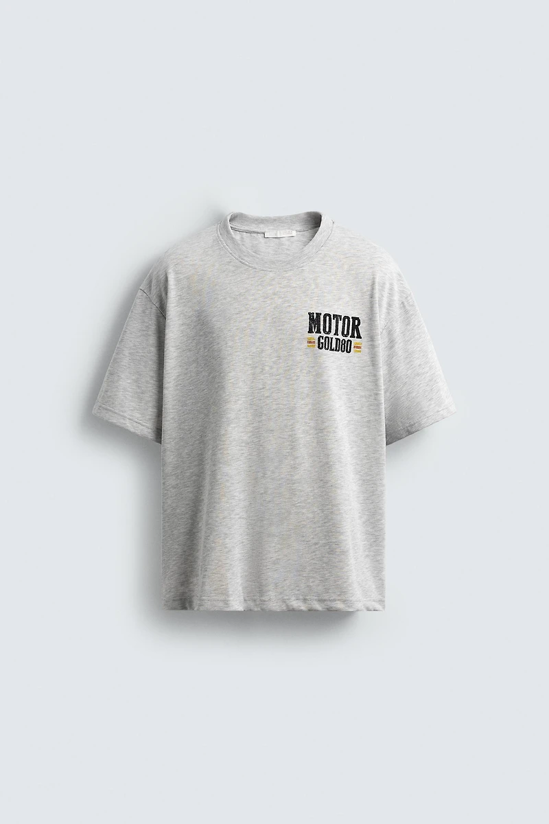 T-SHIRT MOTIFS GRAPHIQUES MOTO