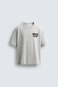 T-SHIRT MOTIFS GRAPHIQUES MOTO