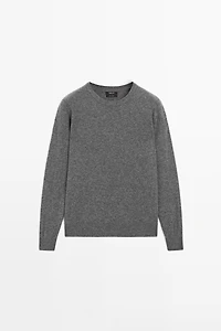 Pull manches longues 100 % cachemire