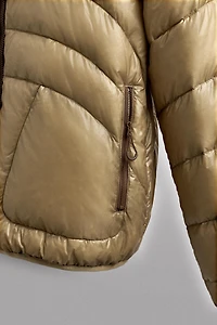 VESTE DOUDOUNE PLIABLE 100 % PLUMES